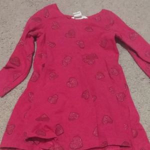 Pink H&M heart dress